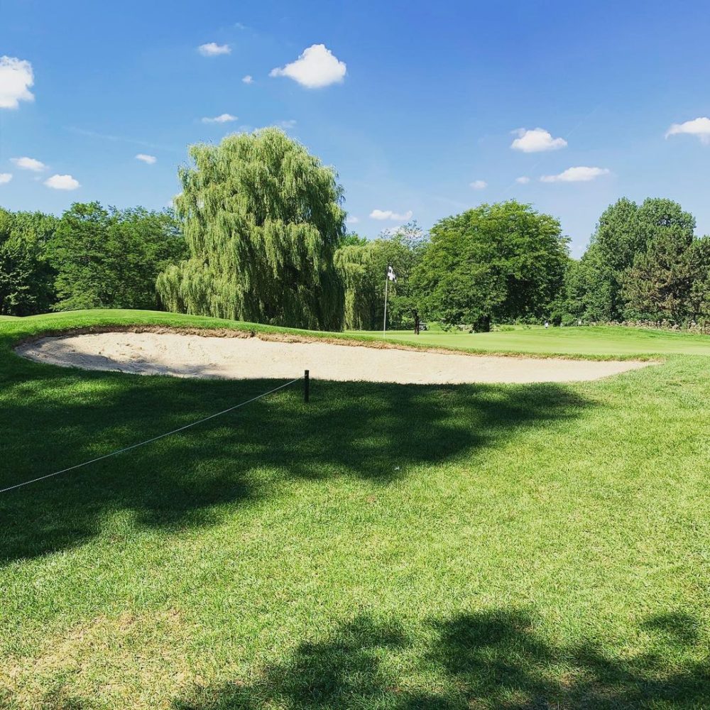 Sand pit at Faulkwood Shores Golf Course