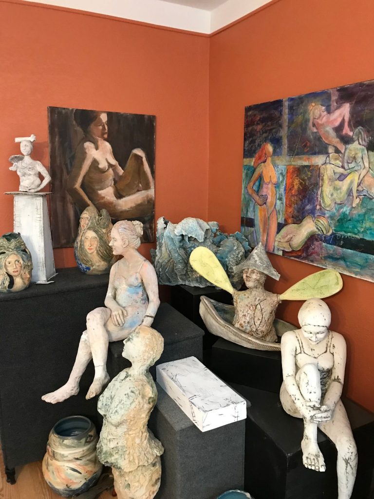 Sculptures of humans