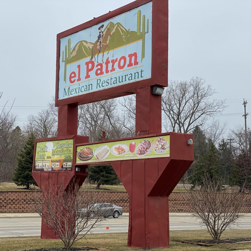 El Patron sign