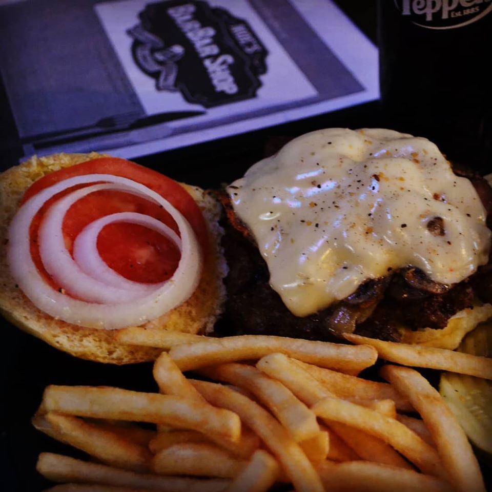 Burger and Fries