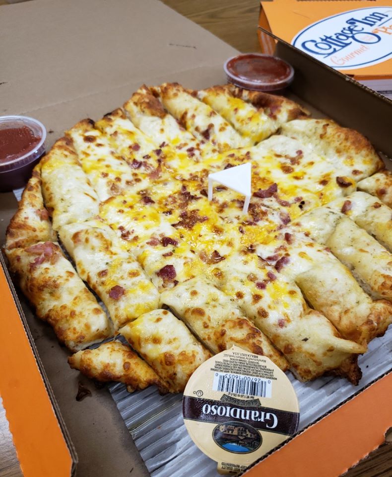 Cheddar Bacon Ranch Pizza