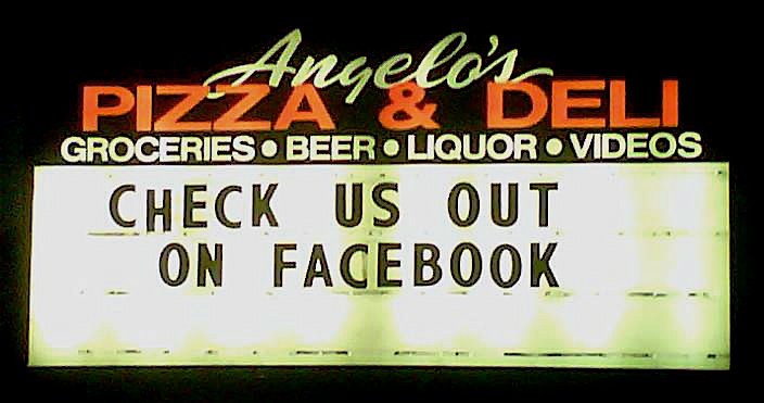 Photo of Angelo's Pizza & Deli Sign