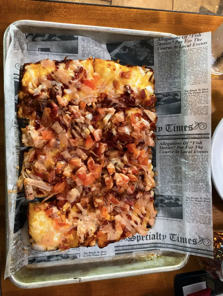 Hell Saloon deep dish pizza for Father's Day