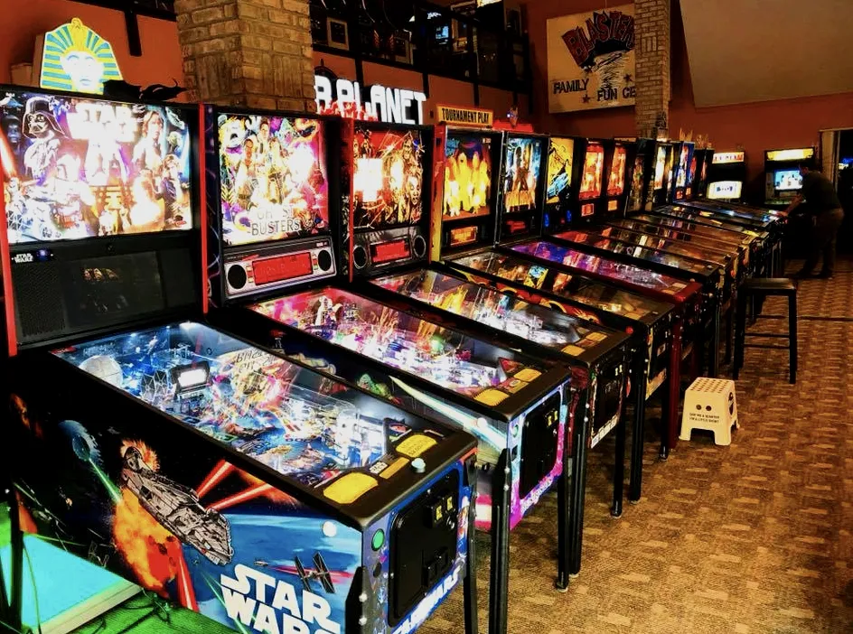 The Arcade gaming machines in Brighton, Michigan