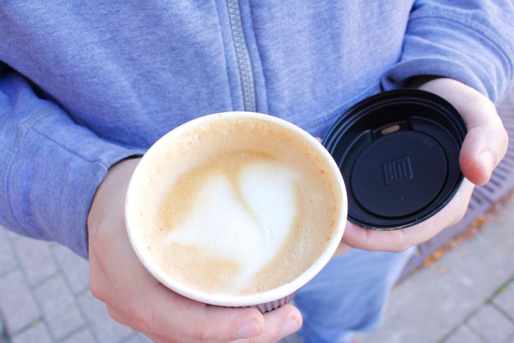 pumpkin spice latte to go