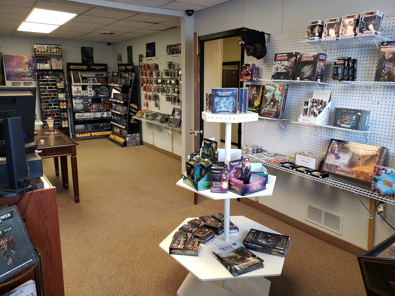 display at a&j gaming