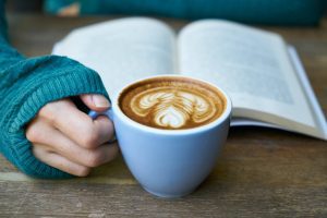 coffee and a book