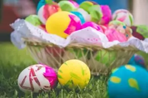 Egg hunt at Brighton Church