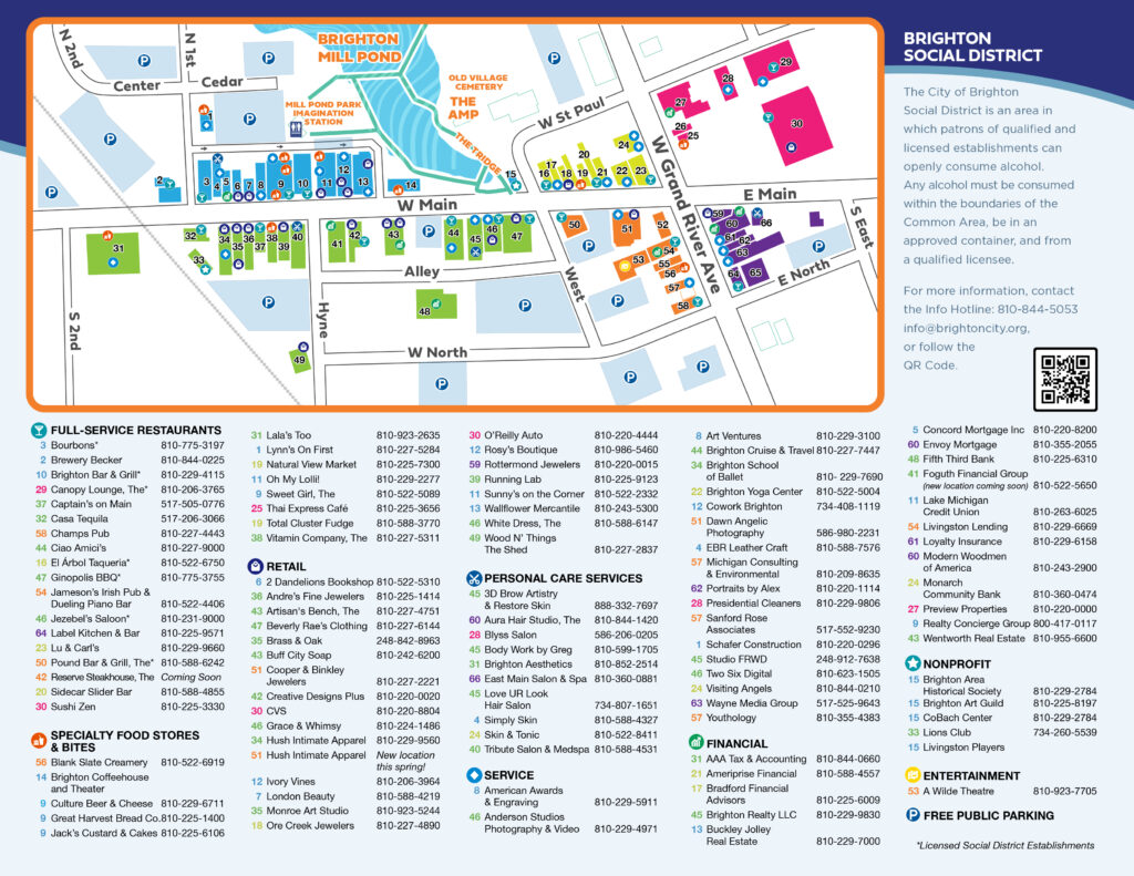 Guide to Downtown Brighton Streetscape - EBHA