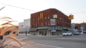 Streetview of downtown Fowlerville