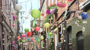 Downtown Howell Spring Alley Party Decorations