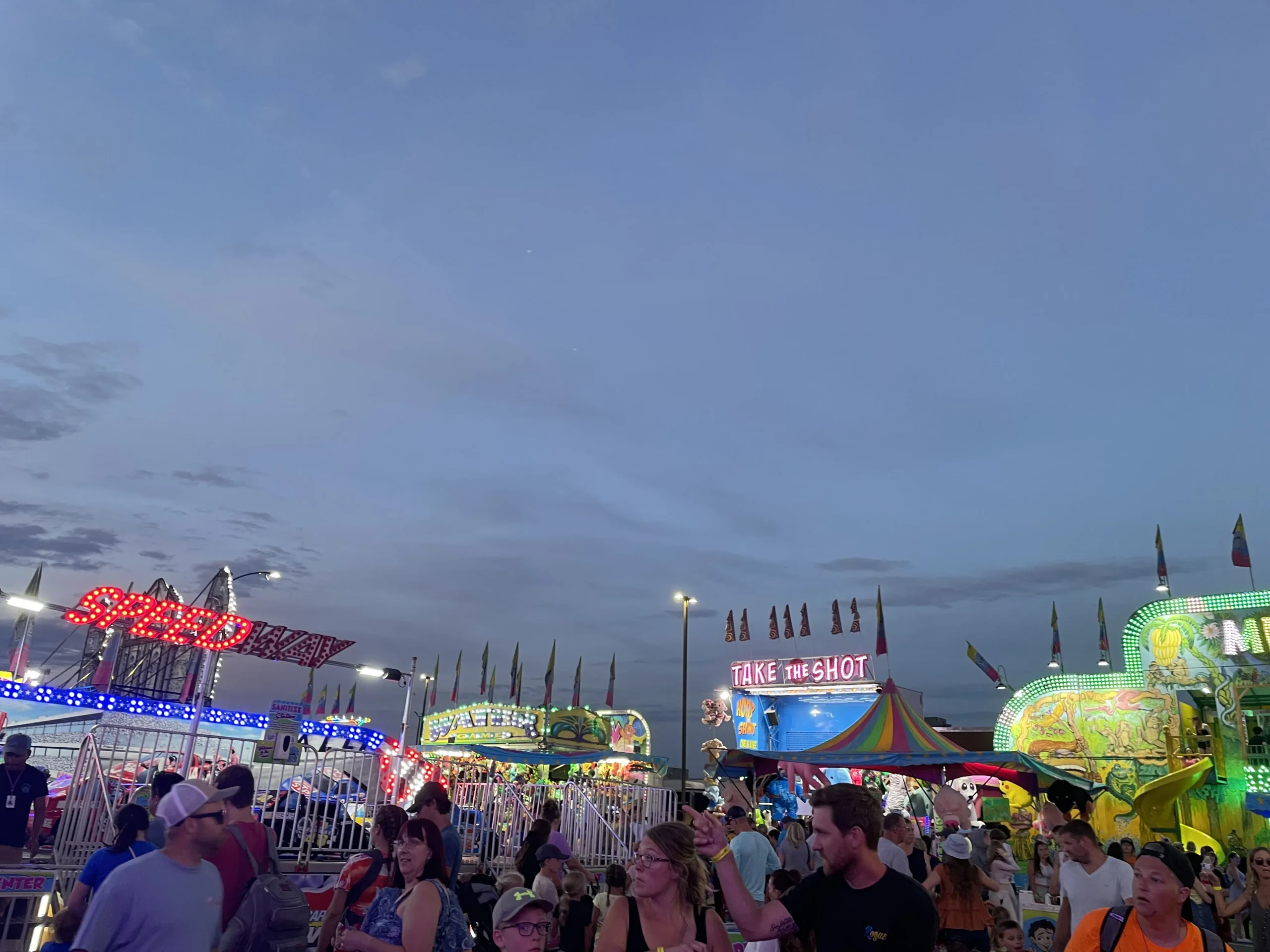 fair at the michigan challenege balloonfest in howell, michigan