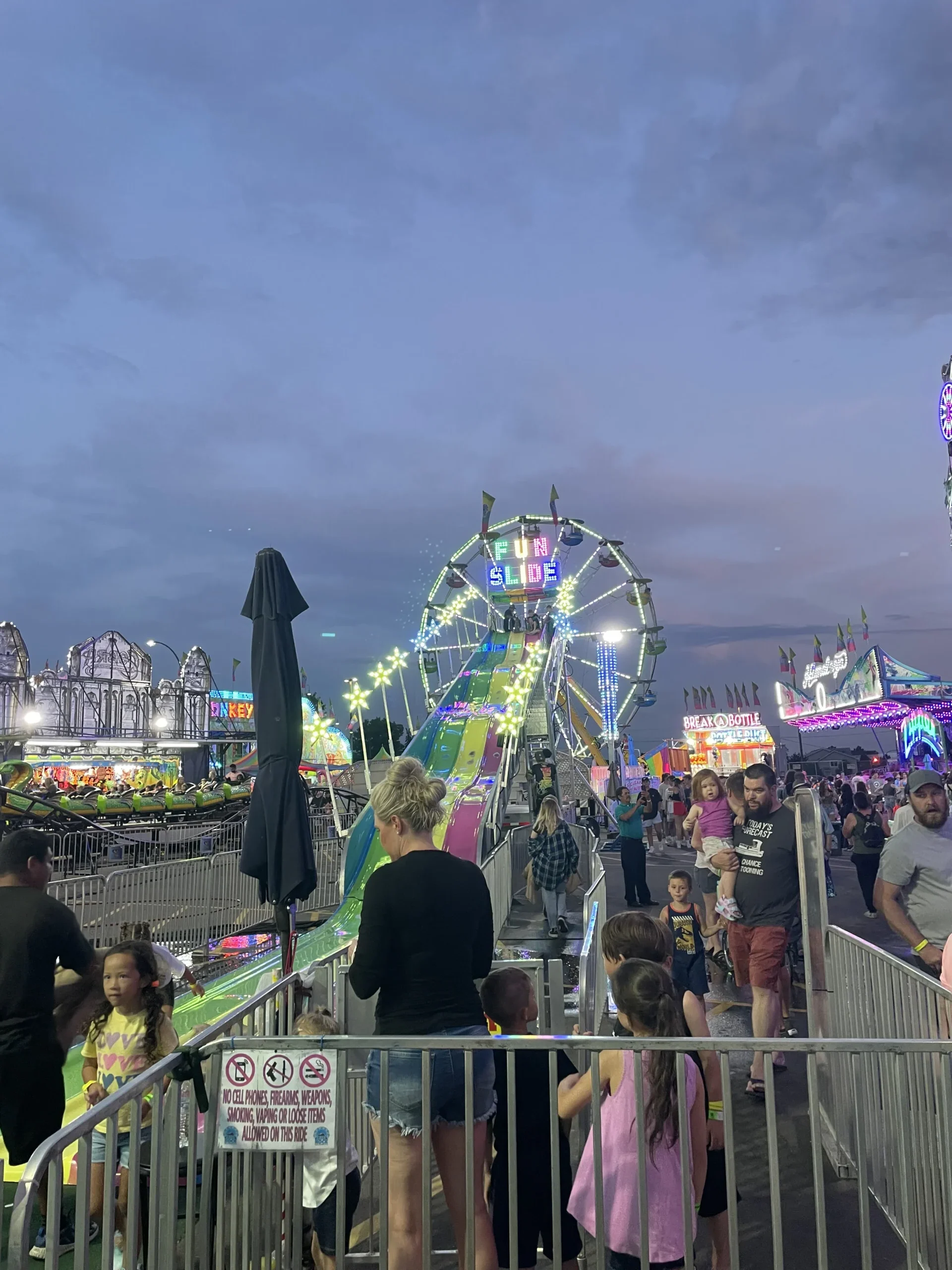 fair at the michigan challenege balloonfest in howell, michigan