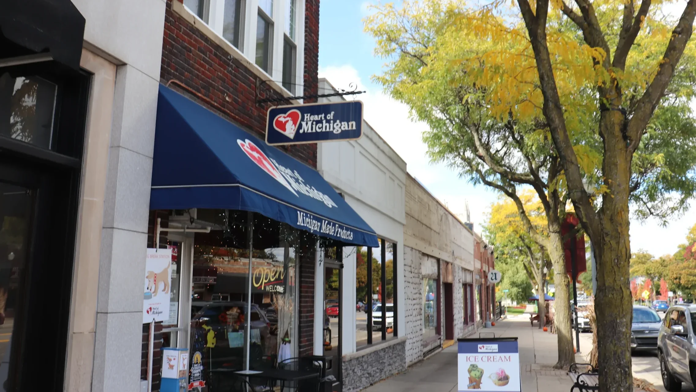 Street view of Heart of Michigan located in Downtown Howell.