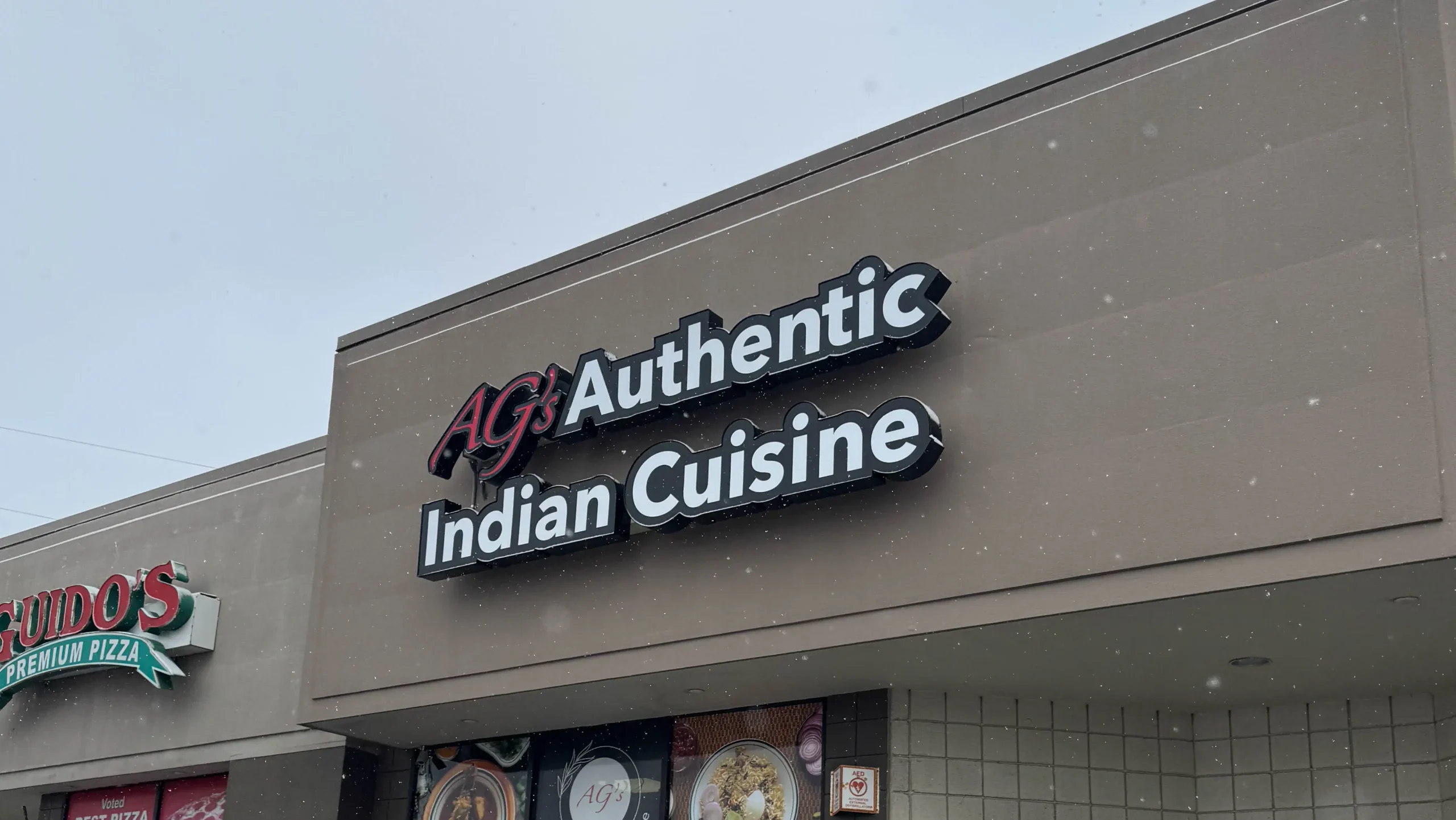 AG's Indian Cuisine exterior view.