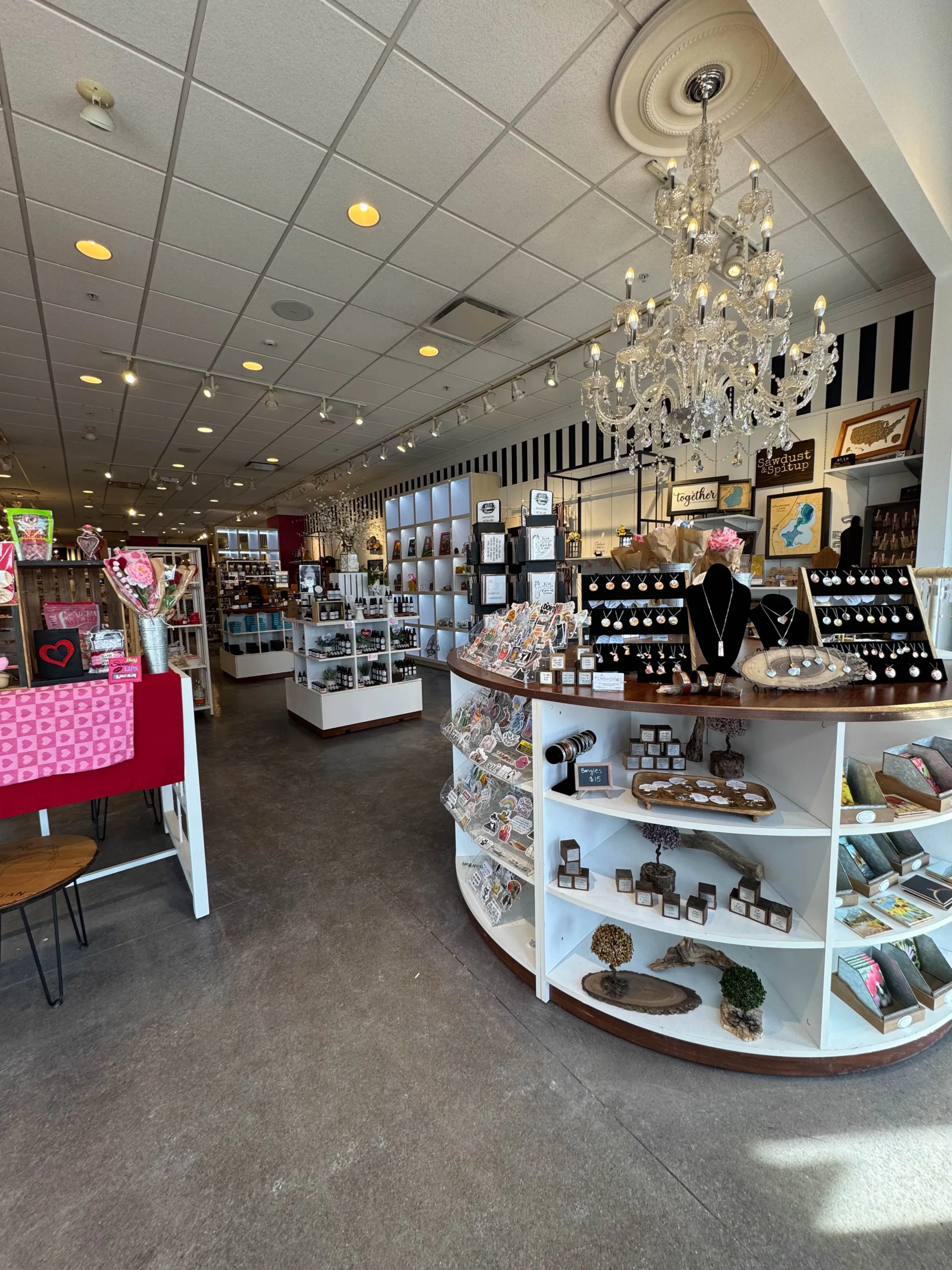 Michigan Makers Marketplace interior decor for sale.