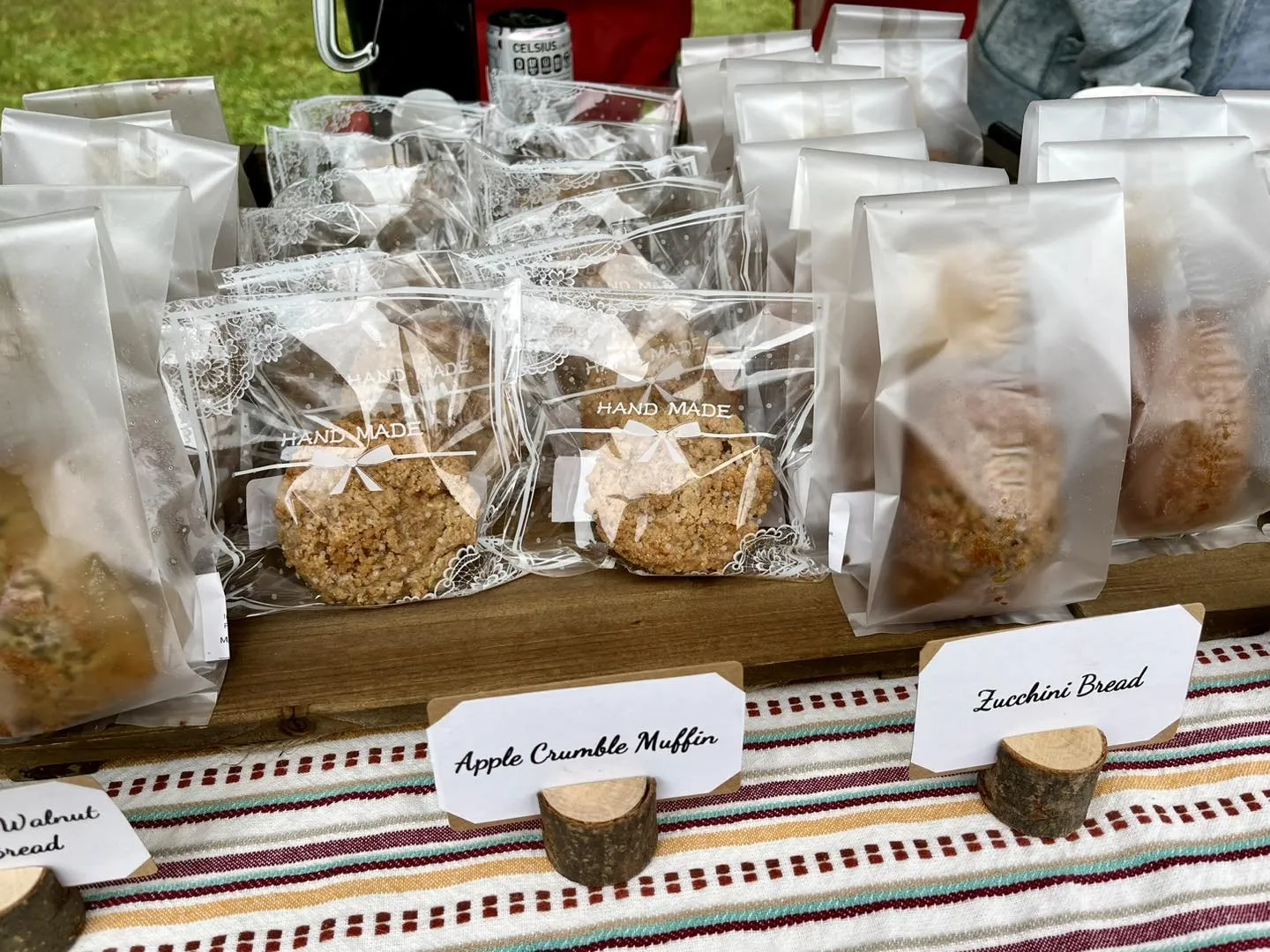 Whitmore Lake Farmers Market cookies and baked goods.