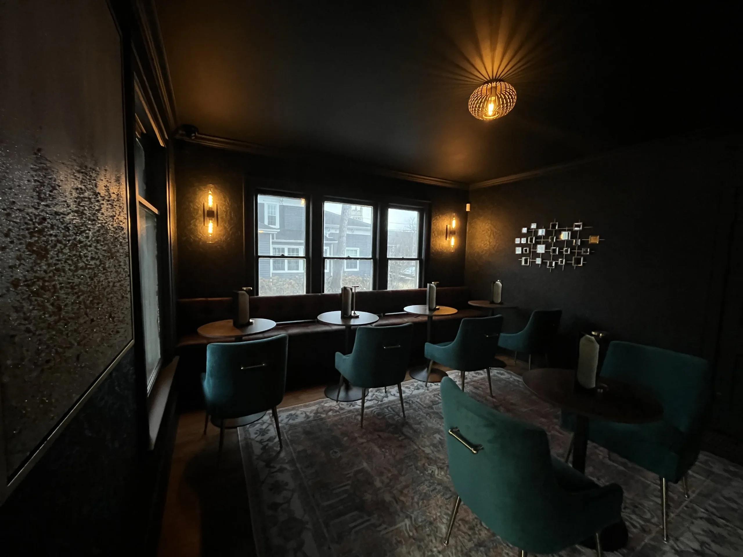 Cat House Lounge main room seating area moody in howell.