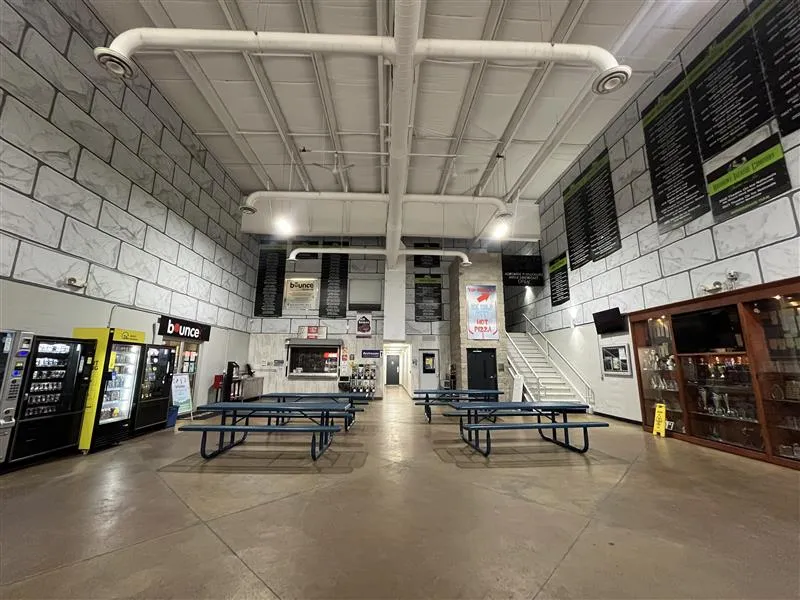 Lobby view at Hartland Sports Complex.
