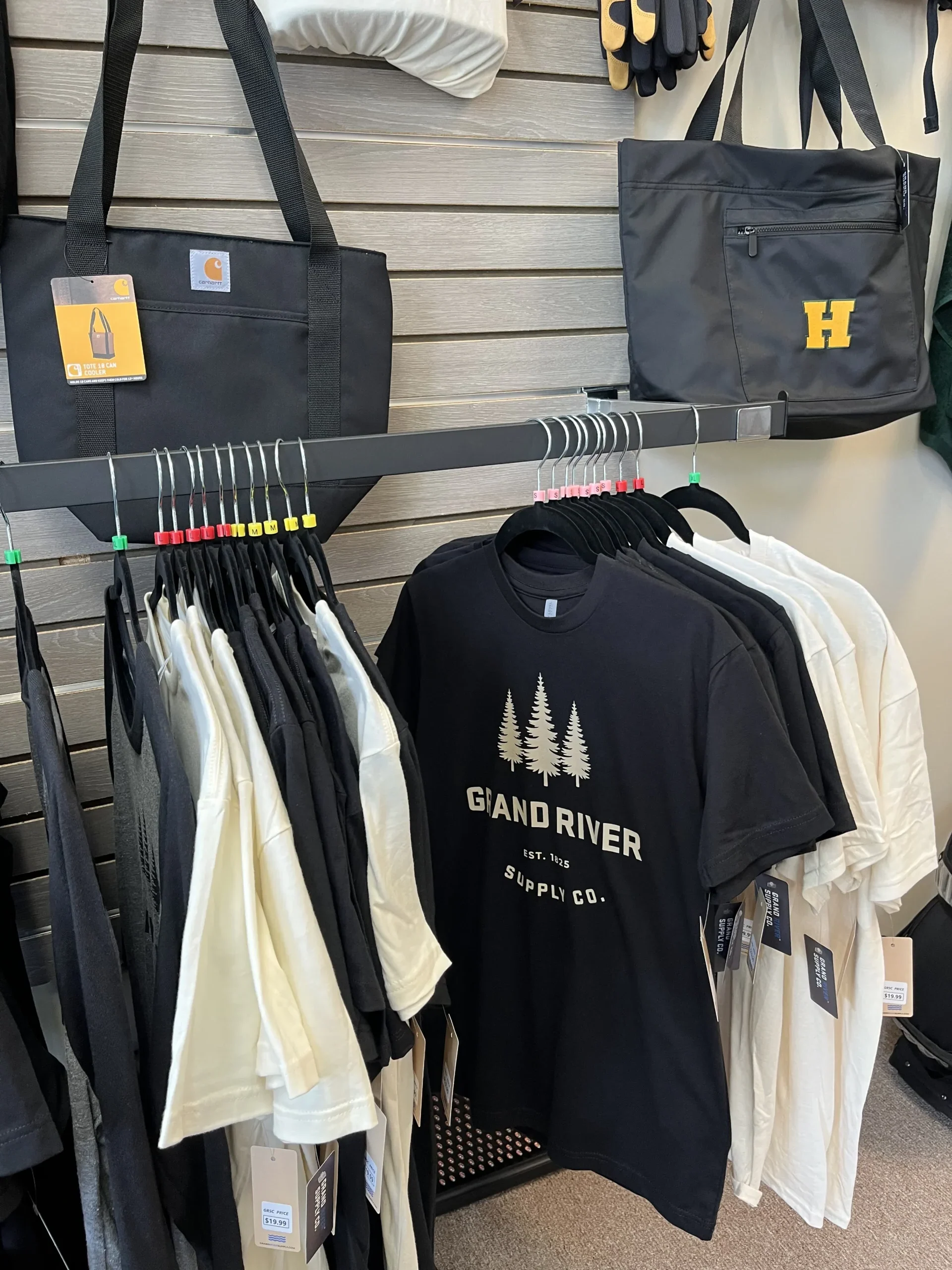 Grand River Supply Co. good news merchandise in Downtown howell.